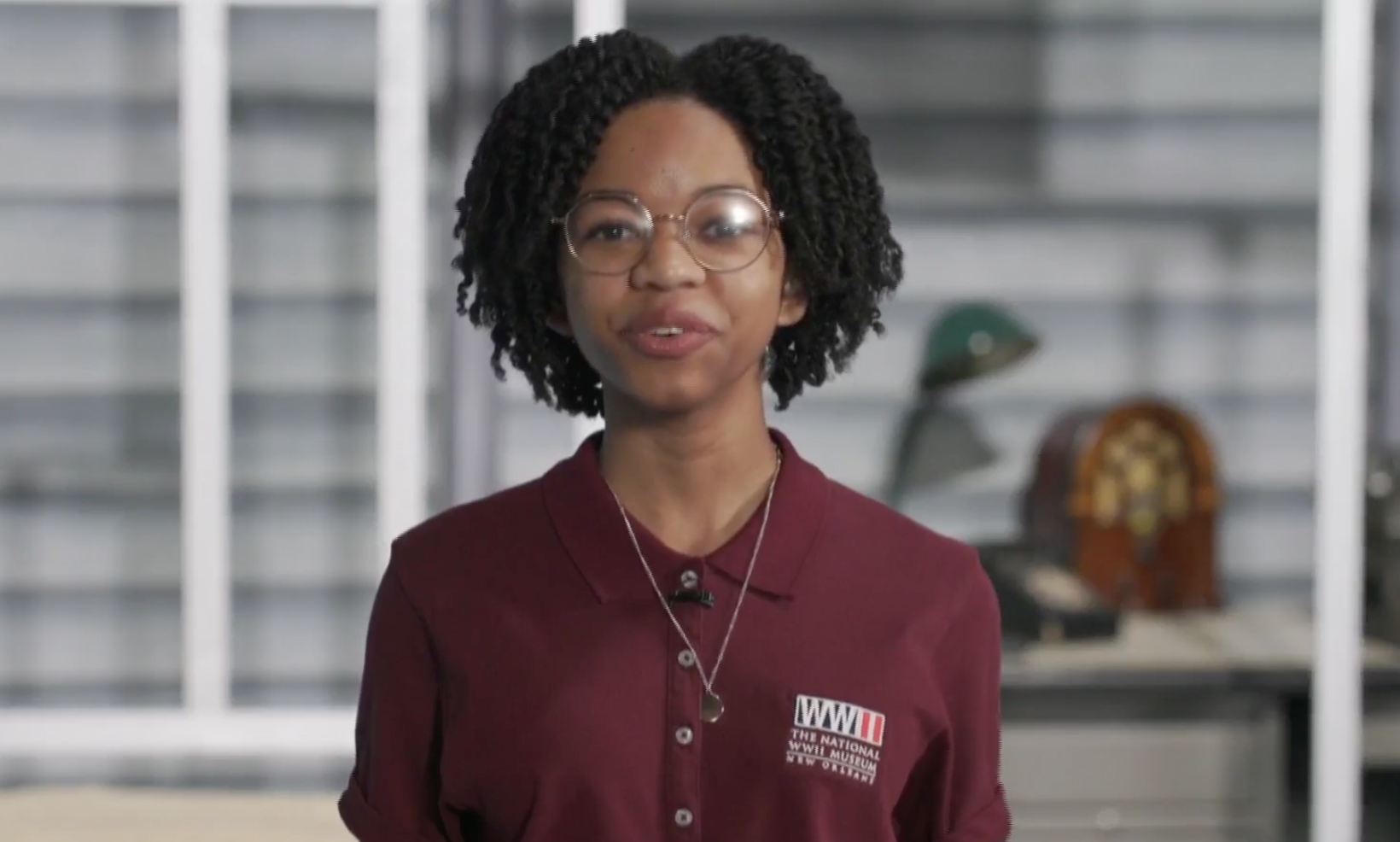 C/O 2021 Fellow Jasmine Gray hosts Pearl Harbor 80th anniversary