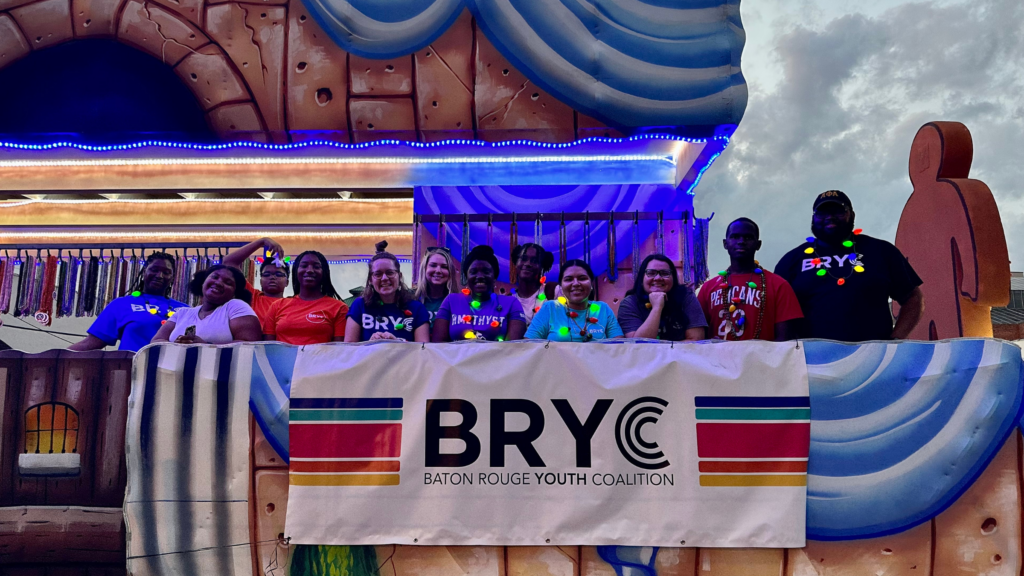 BRYC's float from the 2022 Kiwanis Christmas Parade