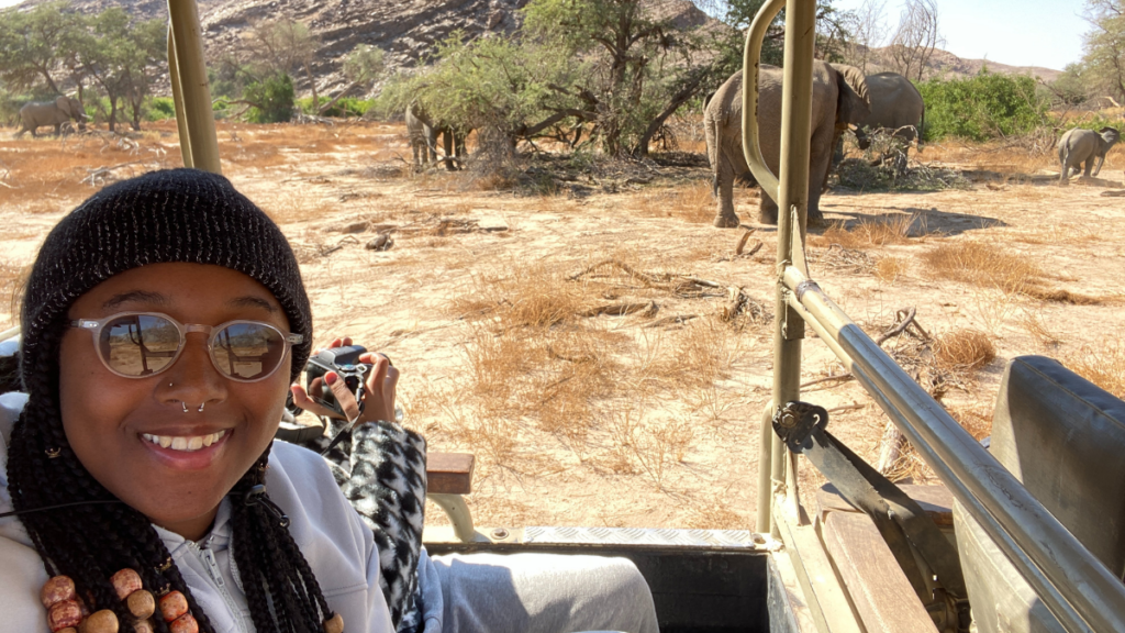 Naturi Scott in Africa