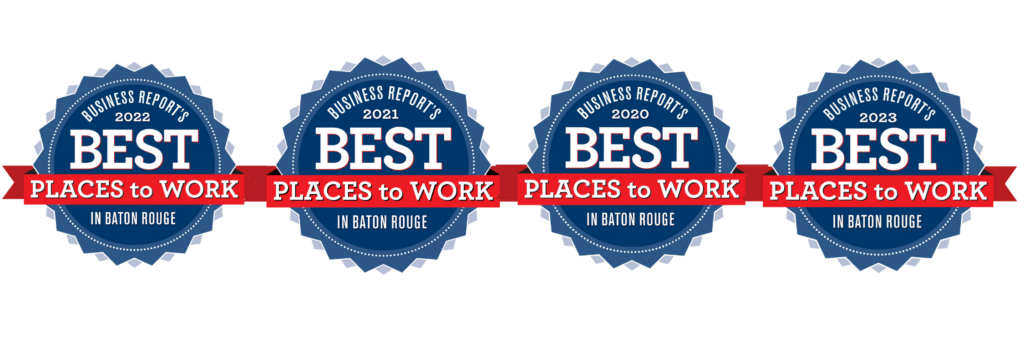 Best Places to Work logos: 2023, 2022, 2021, 2020