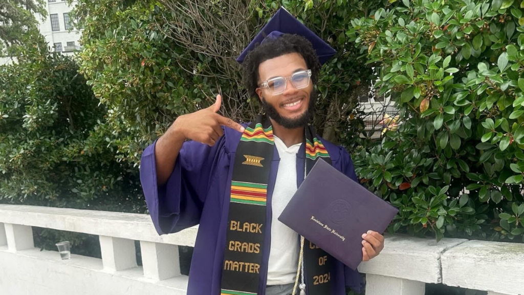 Trinton Harris, LSU Graduation