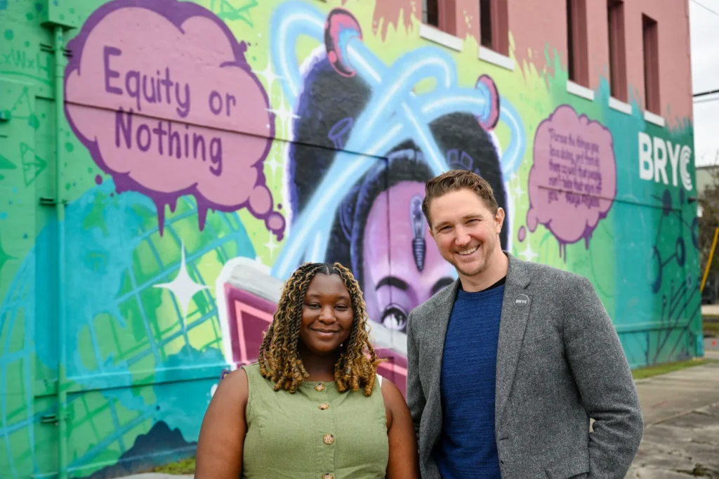 Myeisha Anderson and Lucas Spielfogel