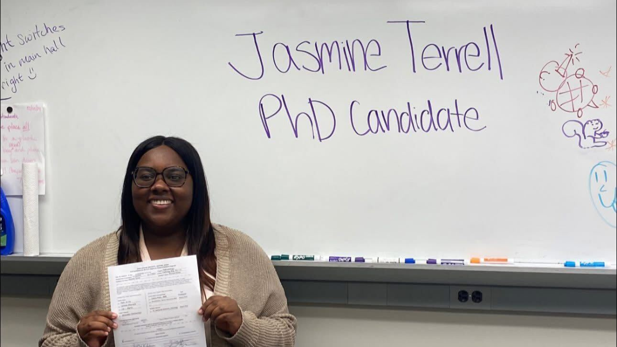 Alumna Jasmine Terrell