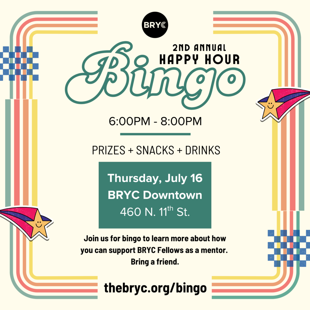 BRYC Bingo: thebryc.org/bingo